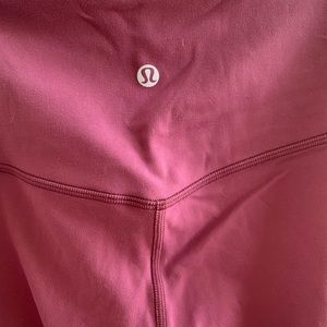 Barely worn Lululemon Align 7/8 pant